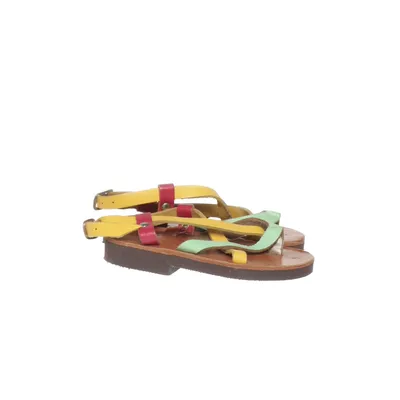 Sandals (Green, Multicolored) from Tsiftsoglou