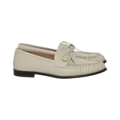 Moccasins (Beige) from Flattered Leather