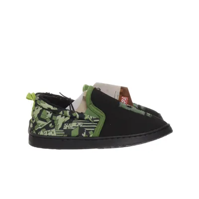 Tofflor (Svart, Grön, Flerfärgad) från Minecraft