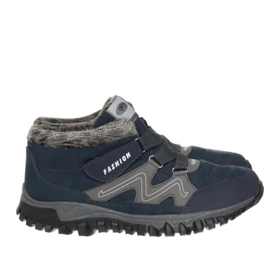 Hiking boots (Blue, Gray) from Fashion