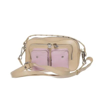 Axelremsväska (Beige, Flerfärgad) från Núnoo