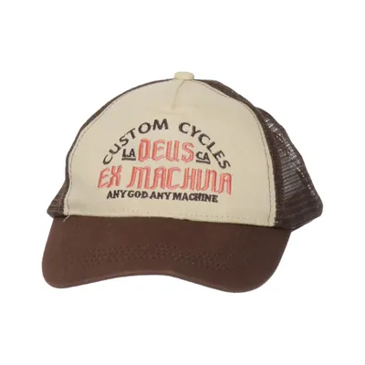 Trucker pet (Beige, Bruin) van Deus Ex Machina
