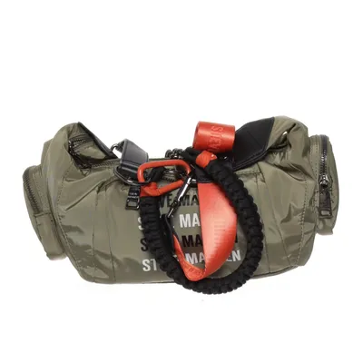 Schoudertas (Groen, Oranje, Zwart) van Steve Madden Polyurethaan, Gerecycled polyester
