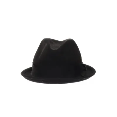 Fedora hat (Black) from Brixton Wool