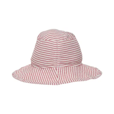Bucket hat (Rood, Wit) van Prêt à Porter Katoen, Elastaan, Polyamide