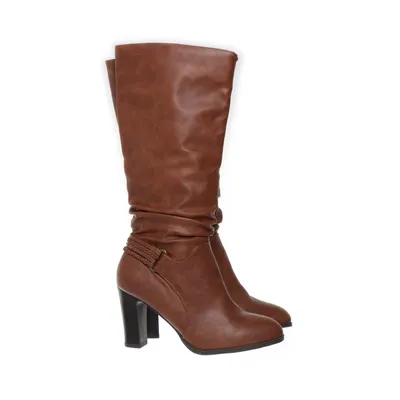 Stövlar (Brun) från Wallis Skinnimitation