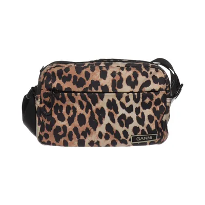 Shoulder-bag (Brown, Black, Multicolored) from Ganni Recycled polyester