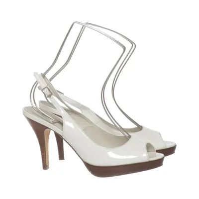 High heel sandals (White) from Buffalo London Leather