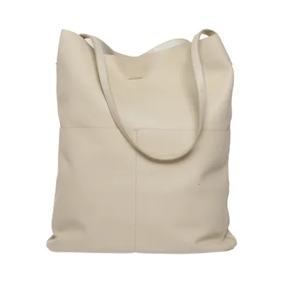 Handbag (Beige) from Oak+ Fort Polyester, Polyurethane
