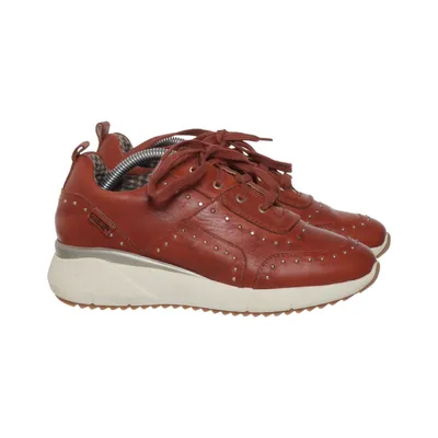 Baskets (Marron, Blanc) de Pikolinos Cuir