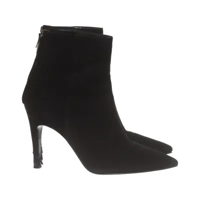 Stövletter (Svart) från A Pair Footwear Skinn