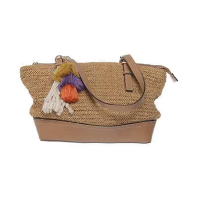 Handväska (Beige) från Parfois Linne, Polyuretan