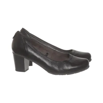 Pumps (Black) from Jana Leather