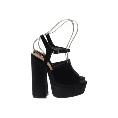 High heel sandals (Black) from Marypaz