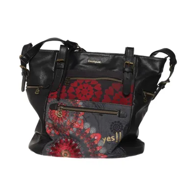 Shoulder-bag (Black, Multicolored) from Desigual Polyester, Polyurethane