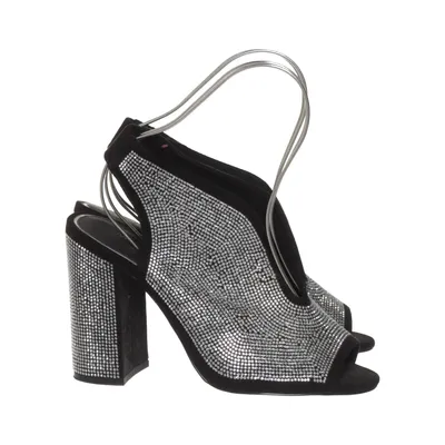 Laarzen met hak (Zwart, Zilver) van River Island