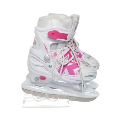 Patins à glace (Blanc, Rose) de Roces