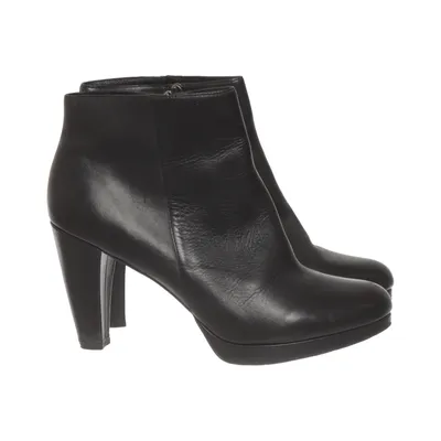 Bottes à talons (Noir) de FACE Cuir