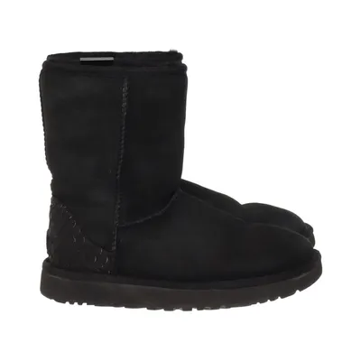 Enkellaarzen (Classic Short Pearl Black) van UGG Suède