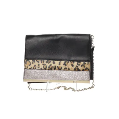 Clutchtaske (Sort, Brun, Sølv) fra Dorothy Perkins