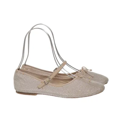 Ballerinasko (Beige, Sølv) fra Zara