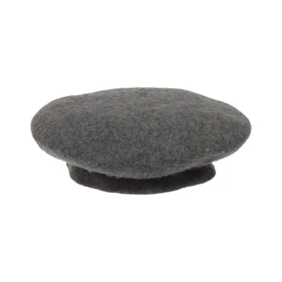 Baskenmütze (Grau) von Major Wear Wolle