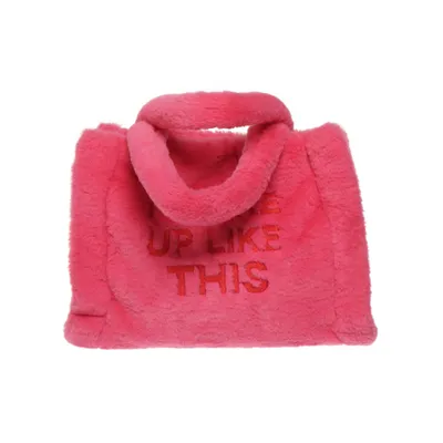 Handbag (Pink) from Skinny Dip Faux fur