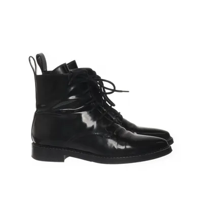 Laced boots (Black) from Inch2 Leather