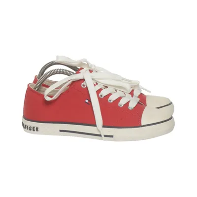 Chaussures en toile (Rouge, Blanc) de Tommy Hilfiger