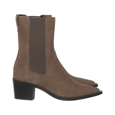 Chelsea Boots (Heel Cowboy Boot Suede) von Calvin Klein Leder