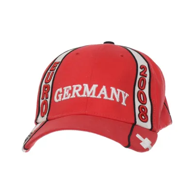 Casquette de baseball (Rouge, Blanc, Noir) de Würth Coton