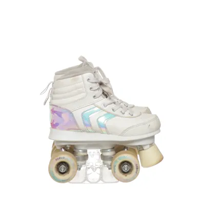 Rullskridskor (QUAD 100 JR White Holographic) från Oxelo