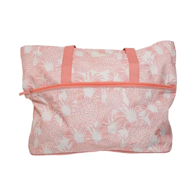 Sac de plage (Rose, Blanc) de Fabrizio Polyester recyclé