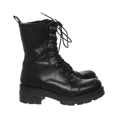 Bottes à lacets (Noir) de Ten Points