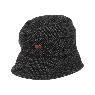 Bucket hat (Black, White) from Wigéns Polyester, Wool