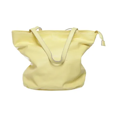 Handbag (Yellow) from Don Donna Polyester, Polyurethane