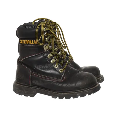 Bottes à lacets (Noir) de Cat Polyuréthane