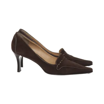 Escarpins (Marron) de Unisa Cuir