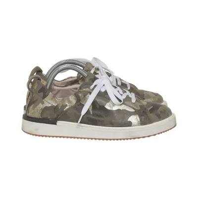 Sneakers (Green, Gold, Multicolored) from Hush Puppies Leather