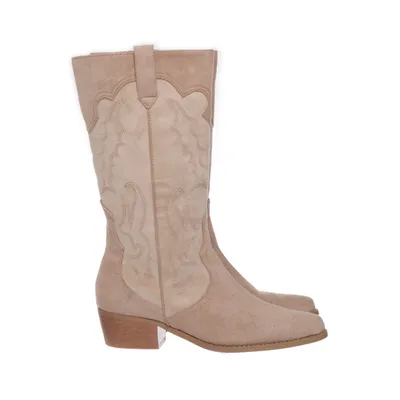 Cowboyboots (Beige) från Super Mode