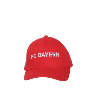 Honkbalpet (Rood) van FC Bayern München Katoen