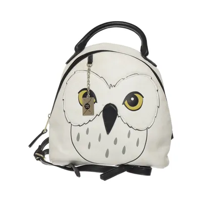 Backpack (White, Black) from Harry Potter Polyester, Polyurethane
