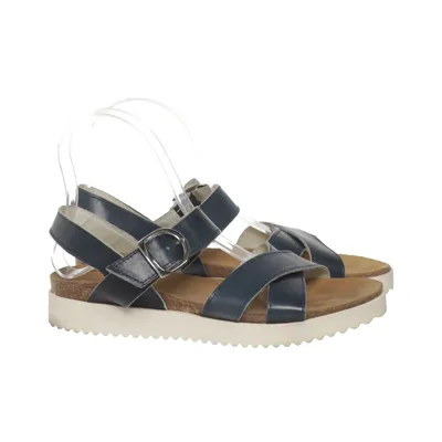 Sandals (Blue, White, Beige) from Park West Leather