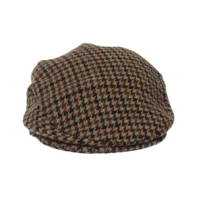 Flat cap (Beige, Brun, Svart) från Harris Tweed