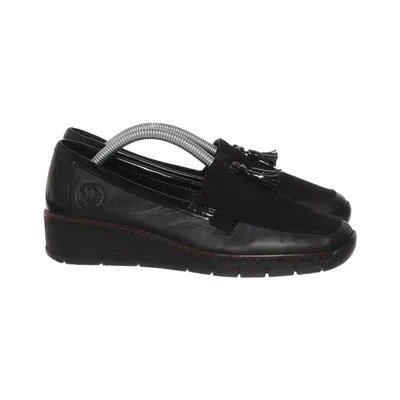 Loafers (Black) from Rieker Antistress Leather