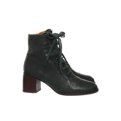 Heeled boots (Green, Brown) from Chie Mihara Leather
