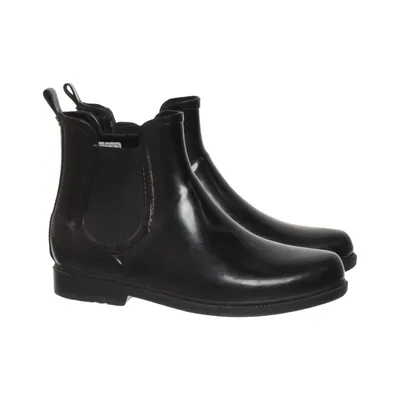Bottines en caoutchouc (Noir)