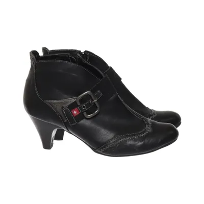 Heeled boots (Black) from Odgi-Trends Leather