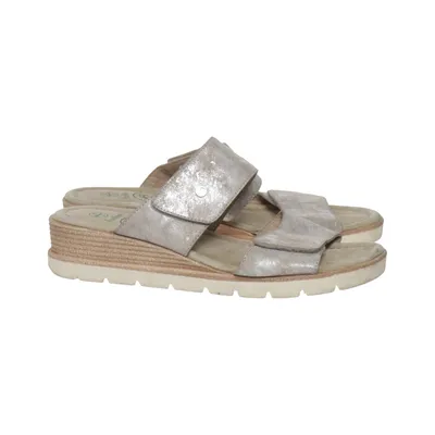 Mules (Argent) de Footflexx Cuir