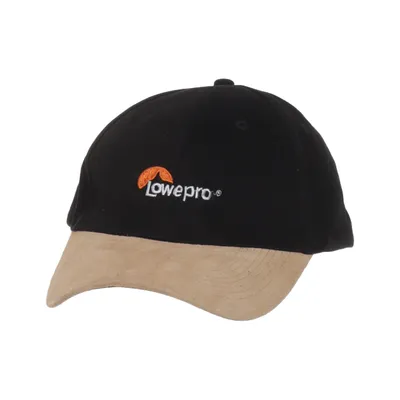Baseball cap (Black, Beige) from Lowepro Cotton